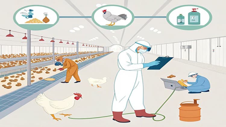 Combating Bacterial Diseases in Poultry Farming:
