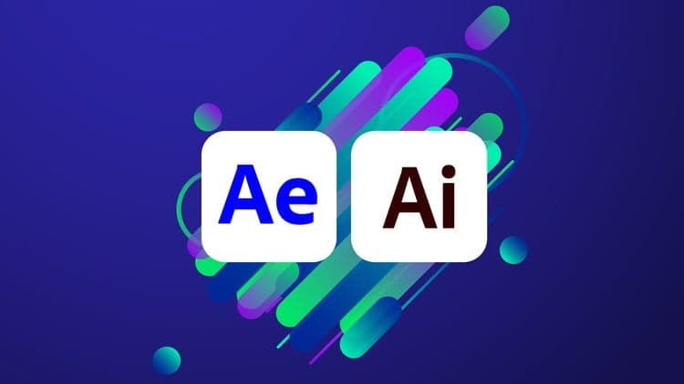 Adobe Illustrator & After Effects 2 in 1 Course for Newbies