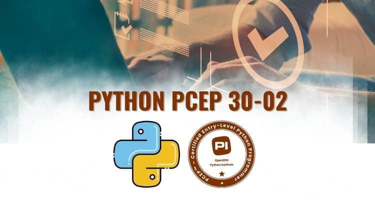 Python PCEP-30-02 Certified Entry-Level Python Programmer
