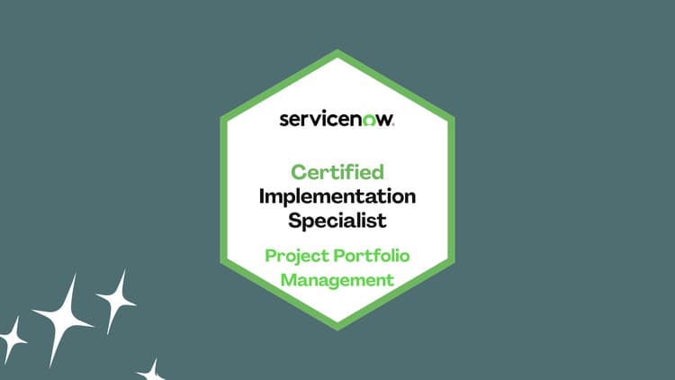 ServiceNow Project Portfolio Management (CIS-PPM) Prep Exams
